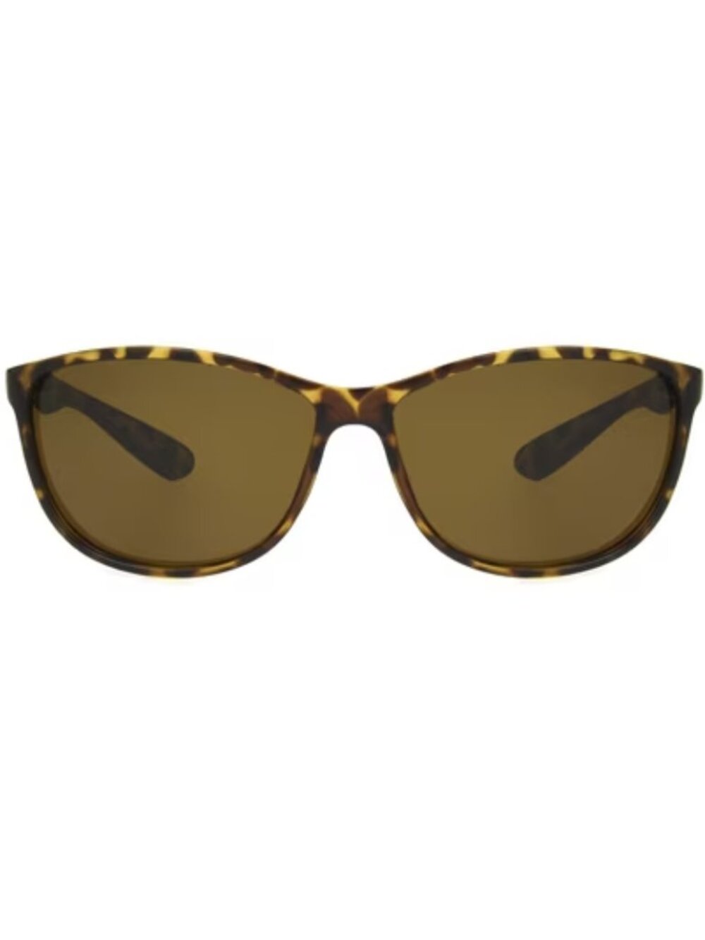 Foster Grant Panama Jack Women's Wrap Brown Tortoiseshell Polarized Sunglasses